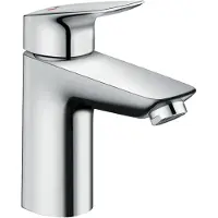 Hansgrohe Logis wastafelkraan 100 CoolStart met pop-up waste chroom