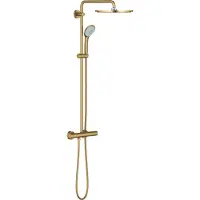 GROHE Euphoria XXL 310 Regendouche - Ø 31 cm - Met thermostaatkraan - Cool sunrise geborsteld (mat goud) - 26075GN0