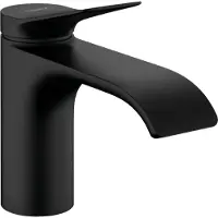 Hansgrohe Vivenis toiletkraan waterbesparend zwart mat