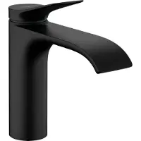 Hansgrohe eenhendelmengkraan voor wastafel, Vivenis ComfortZone 110, zonder afvoerputje, matzwart
