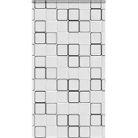 vidaXL Doucherolgordijn met cassette 140x240 cm stofbreedte 136 cm