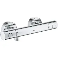 GROHE Grohtherm 800 Cosmopolitan Thermostatische Douchekraan - 15 cm - Waterbesparend - Inclusief koppelingen - Chroom
