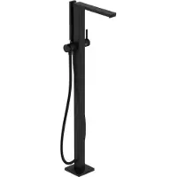 Hansgrohe Tecturis E, badarmatuur met één hendel, vloergestuurd