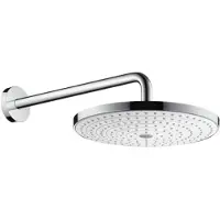 Hansgrohe raindance select s hoofddouche 300 2jet met douche-arm, wit/chroom