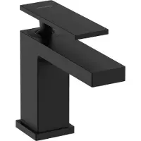 Hansgrohe Tecturis E80 verlaagde koudwaterkraan Mat Zwart