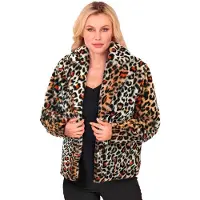 Widmann Bontjas pluche dames luipaard print kostuum Niela