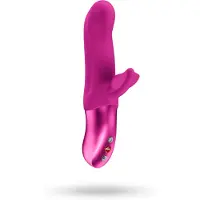 Fun Factory Bi Stronic Fusion - duwende vibrator met clitorisstimulator (roze)