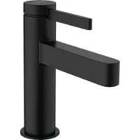 Hansgrohe Finoris wastafelkraan met pop-up waste zwart mat