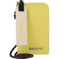Desigual Smartphonehoesje 'Priori ' beige / geel / zwart / zilver