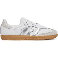 Adidas Sneakers laag 'Samba' stone grey / zilver / wit