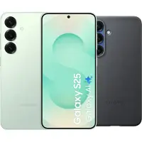 Samsung Galaxy S25 128GB Mint 5G + Kindsuit Back Cover Zwart