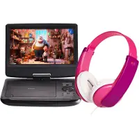 Denver MT-1097 + JVC HA-KD7 Roze