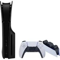 Sony PlayStation 5 Slim Disc Edition + Covers Zwart + Oplaadstation