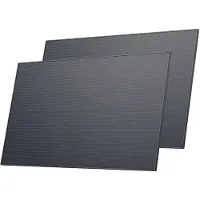 EcoFlow Set Of 2x Photovoltaic Panel Rigid Design 450w Grijs