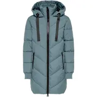 JDY Wintermantel 'JDYSkylar' cyaan blauw