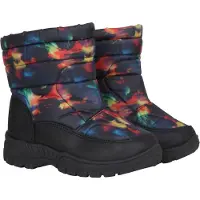 Mountain Warehouse Toddler Caribou Adaptive Tie Dye Snow Boots (Rood)