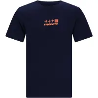 TYGO & vito jersey T-shirt donkerblauw Jongens Katoen Ronde hals Printopdruk - maat 146-152