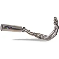 Gpr Exhaust Systems M3 Inox Triumph Trident 660 2021-2024 E5 Round Low Niet Gehomologeerd Volledig Uitlaatsysteem
