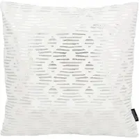 Gek op kussens! Sierkussen java silver / white | 45 x 45 cm | katoen
