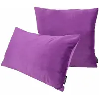 Gek op kussens! Velvet violet | 45 x 45 cm | kussenhoes | polyester