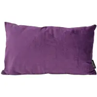 Gek op kussens! Velvet paars long | 30 x 50 cm | kussenhoes | polyester