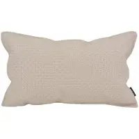 NOVÉE Embossed beige | 30 x 50 cm | kussenhoes | pu leder