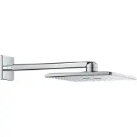 GROHE Rainshower Smartactive 310 Cube hoofddouche met muursteun ø31 chroom