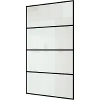 Balmani Modular douchewand Lined 116 x 200 cm, met coating