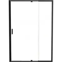 Luca Varess Vidor Telescope douche draaideur 140 cm x 190 cm Helder glas mat zwart profiel