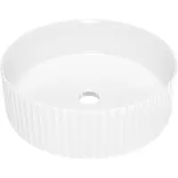 Luca Varess Verona waskom Glanzend Witte porselein rond Ø 36 cm