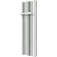 VIPERA Corrason dubbele badkamerradiator 60 x 180 cm centrale verwarming mat wit zij- en middenaansluiting 3.081W