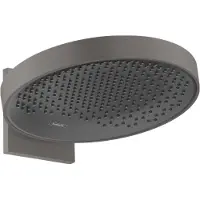 Hansgrohe Hoofddouche Rainfinity PowderRain 360 1jet Met Douche-arm Geborsteld Zwart Chroom