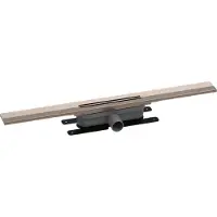 Easy drain Douchegoot r-line clean 80 cm brushed red gold