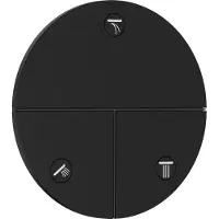 Hansgrohe Showerselect Comfort S inbouw mengkraan mat zwart
