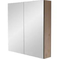 Storke Reflecta spiegelkast 75 x 75 cm ruw eiken