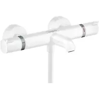 Hansgrohe Ecostat badthermostaat opbouw wit mat