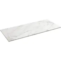 Balmani Stretto enkel of dubbel tablet Carrara marmer 120 x 55 cm