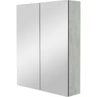 Storke Reflecta spiegelkast 65 x 75 cm beton donkergrijs