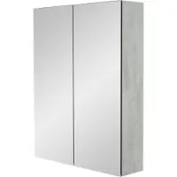 Storke Reflecta spiegelkast 60 x 75 cm beton donkergrijs