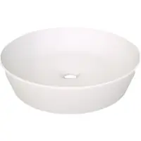 Balmani Still waskom matte Solid Surface rond Ø 38 cm