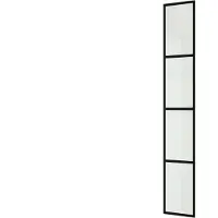 Balmani Modular douchewand Lined 33 x 200 cm, met coating