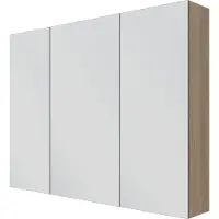 Linie Montro spiegelkast 100 x 75 cm lichte eik