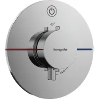 Hansgrohe Showerselect Comfort S inbouw thermostaat glanzend chroom