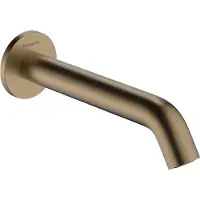 Hansgrohe Tecturis S - Baduitloop, geborsteld brons 73411140