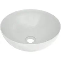 Luca Varess Supra waskom Glanzend Witte porselein rond Ø 36 cm