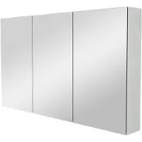Storke Reflecta spiegelkast 130 x 75 cm Glanzend Wit