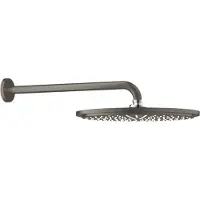 GROHE Rainshower Cosmopolitan 310 hoofddouche met muursteun ø31 Brushed Hard Graphite