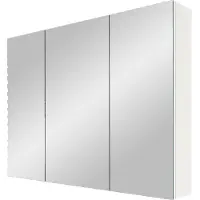 Linie Montro spiegelkast 100 x 75 cm Glanzend Wit
