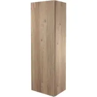 Storke Edge zwevende badkamerkast ruwe eik 40 x 30 x 125 cm