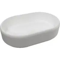 Balmani Scala waskom mat witte Solid Surface ovaal 54 x 36 cm